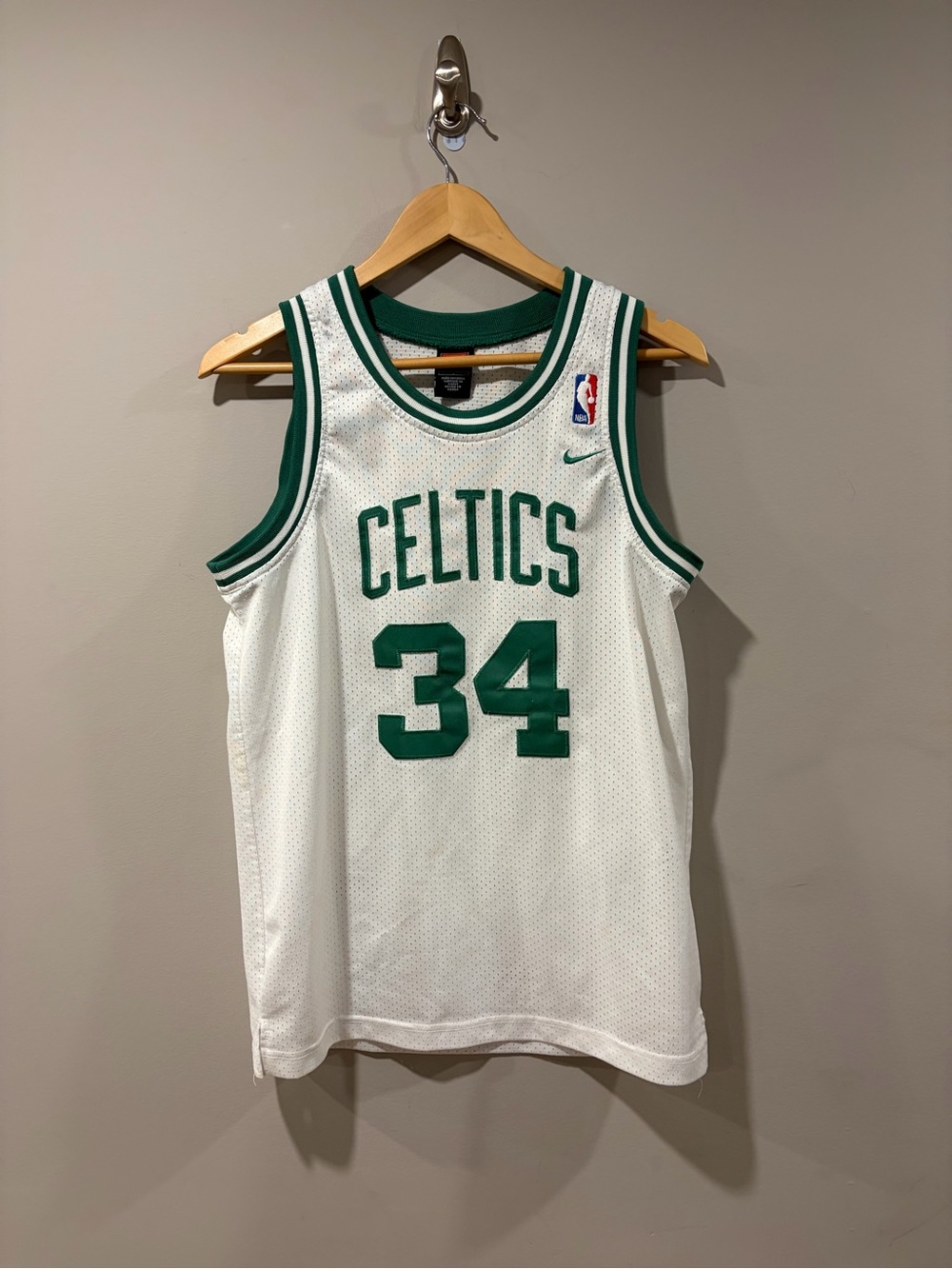 Vtg. Nike Paul Pierce Boston Celtics NBA Basketball Jersey
